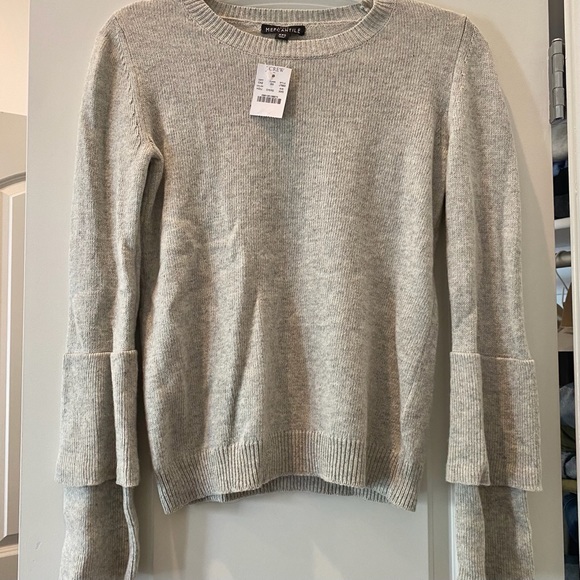NWT J.Crew Bell Sleeve Sweater - Picture 1 of 4